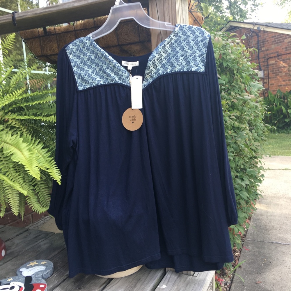 House Punch Blouse (Stitch Fix)